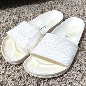 Birkenstock Barbados EVA White Slides Sandals Womens Size 36 L5 1015399